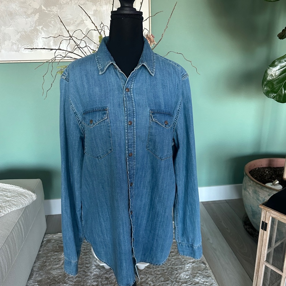 Men’s GAP Indigo Slim Fit Men’s Denim Shirt